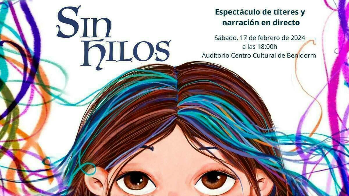 Cultura trae el sábado a Benidorm el espectáculo de títeres ‘Sin hilos’ en el Centro Cultural 