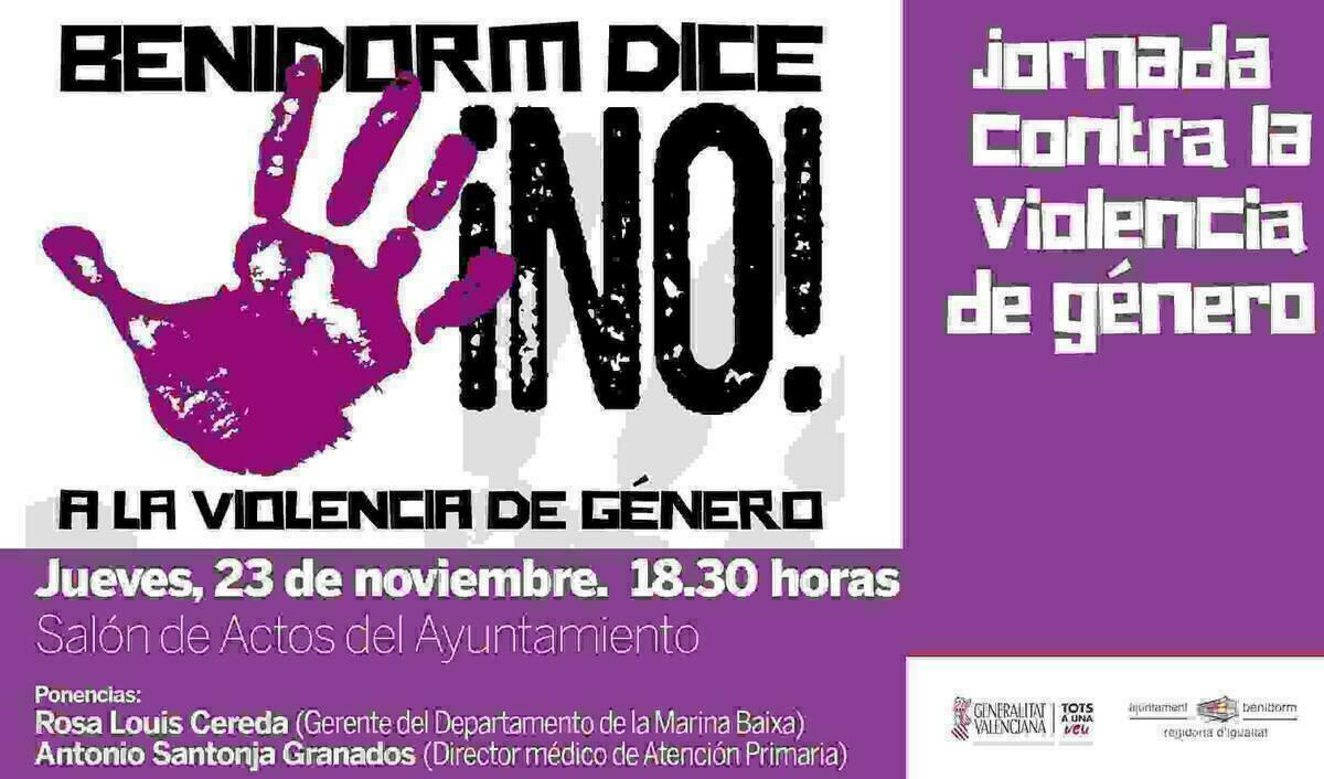 Benidorm &middot; Una conferencia centrada en j&oacute;venes y adolescentes clausura las jornadas del D&iacute;a Internacional Contra la Violencia de G&eacute;nero