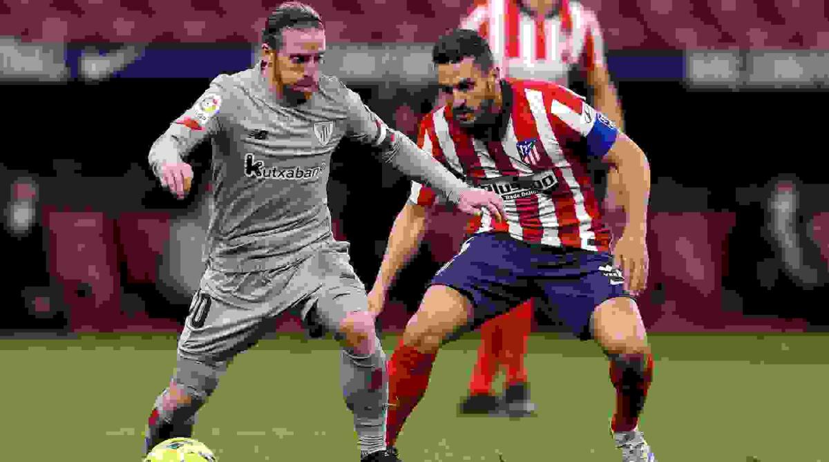 Atletico de Madrid visita al Bilbao con novedades