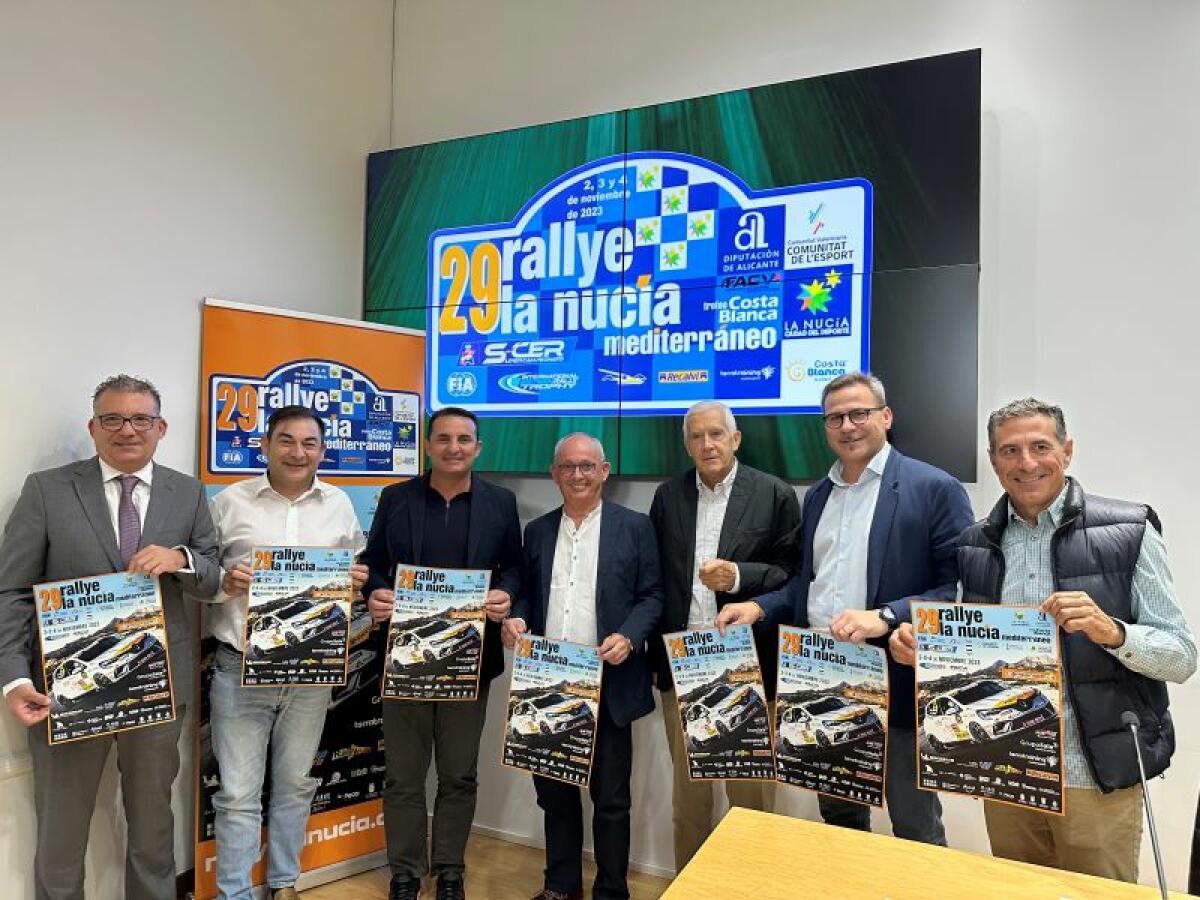 El 29º Rallye de La Nucía contará con 12 tramos y 151 km. de competición 