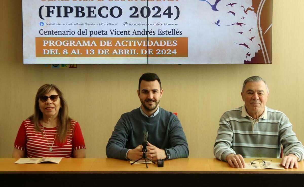 Benidorm celebra del 8 al 13 de abril el V Festival Internacional de Poesía