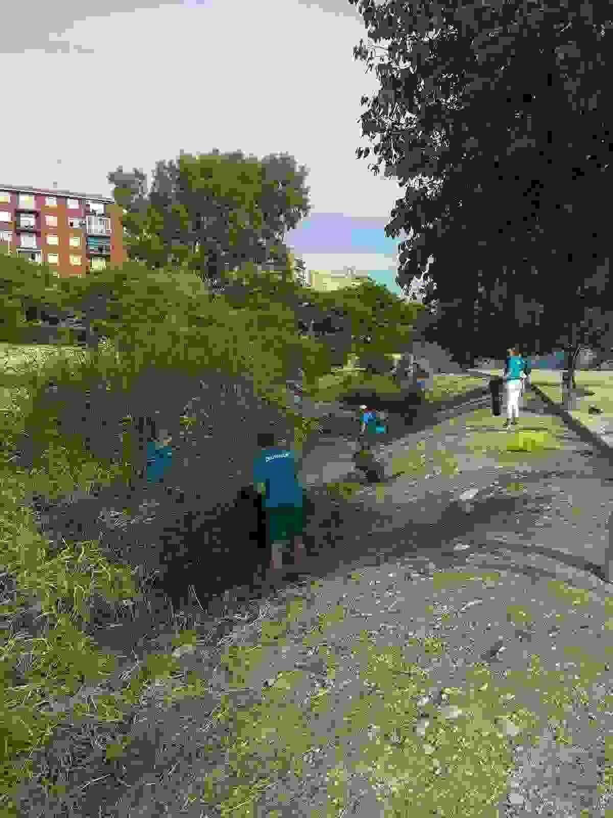 La Vila &middot; 20 voluntarios limpian la desembocadura del r&iacute;o Amadorio
