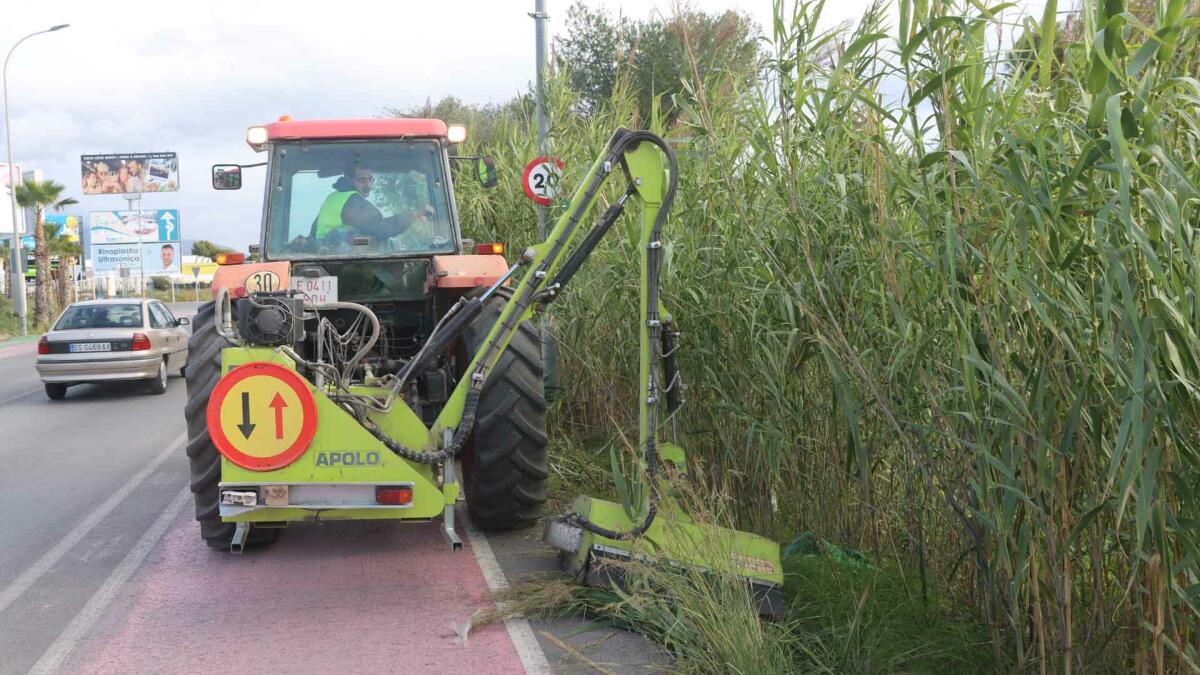 Benidorm adecenta y mejora los caminos rurales del término municipal 