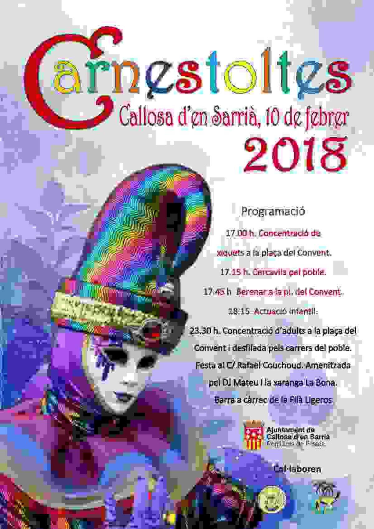 Los disfraces de Carnaval volver&aacute;n a inundar las calles de Callosa d&rsquo;en Sarri&agrave; el pr&oacute;ximo 10 de febrero