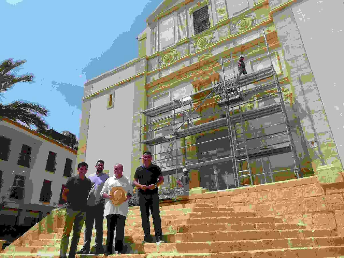 La Nuc&iacute;a &middot; Finalizan las obras de rehabilitaci&oacute;n de la fachada de la Iglesia