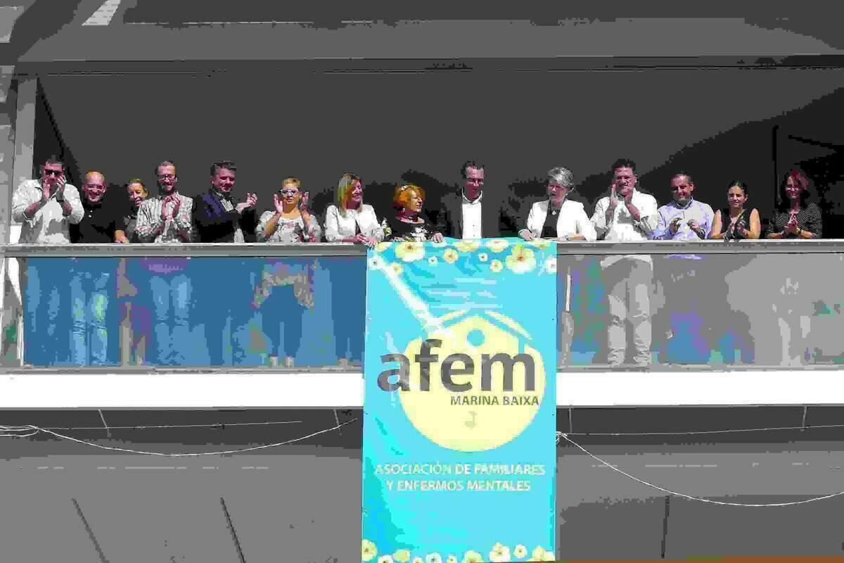 Benidorm suma su voz a AFEM y reclama educar para frenar el avance de las enfermedades mentales y lograr la inclusi&oacute;n