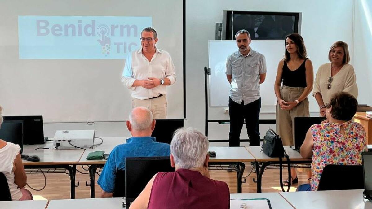 Arranca Benidorm TIC, el programa de formación en nuevas tecnologías más ambicioso de la Comunidad Valenciana