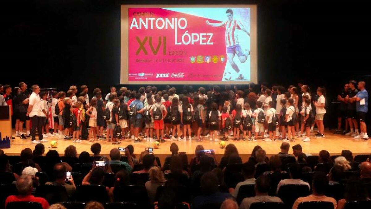 Arranca el XVI Campus de Fútbol ‘Antonio López’, con cerca de 80 inscritos