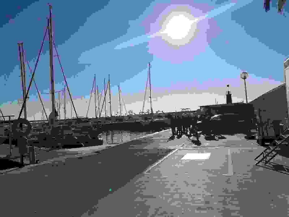 La actriz Paz Vega y el equipo de la serie &lsquo;Fugitiva&rsquo; ruedan en varios emplazamientos de la Vila