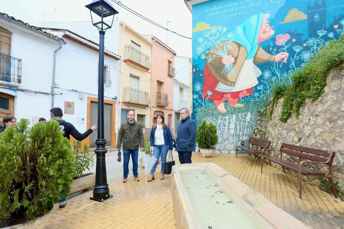 La Diputación invierte cerca de 70.000 euros en la mejora del entorno natural de Tàrbena 