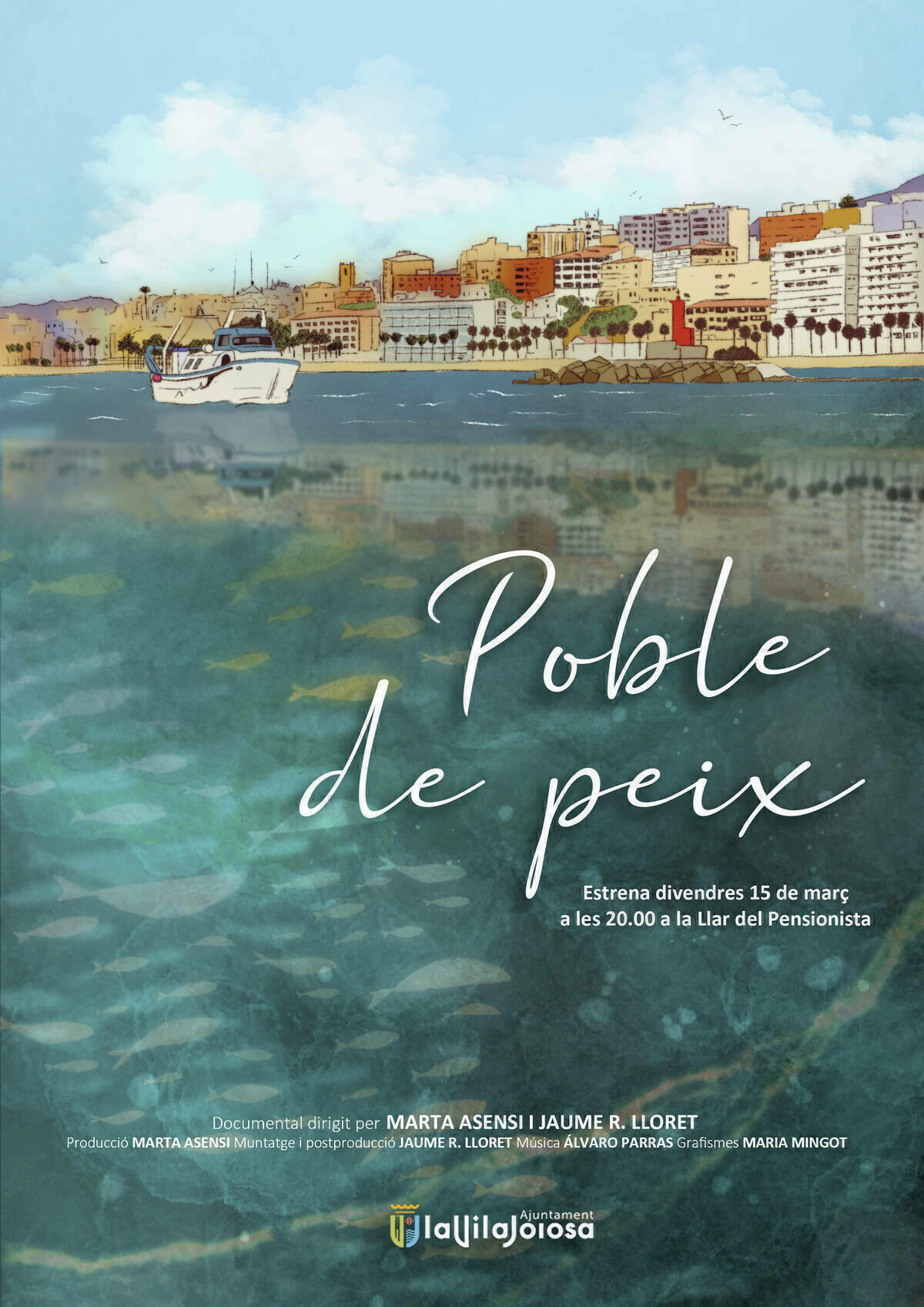 El Ayuntamiento de la Vila Joiosa estrena este viernes ‘Poble de peix’, un largometraje documental que repasa la historia de la pesca del municipio a través de todos sus oficios