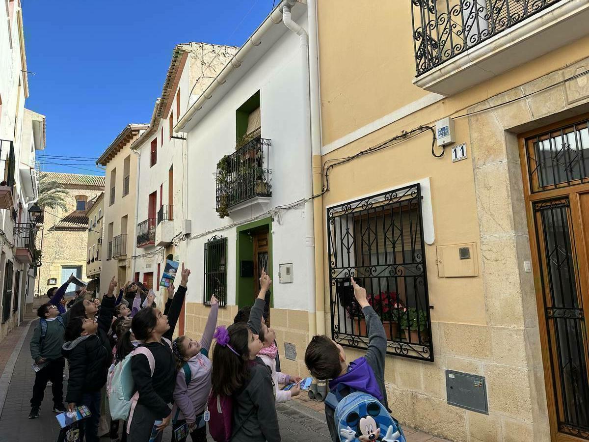 Finalizan las visitas de escolares al “Casco Antiguo” de La Nucía 