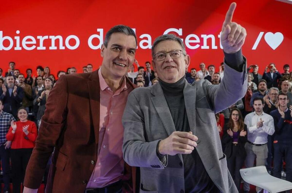 Vuelve el temor en el PSPV a un 'all in' de Pedro Sánchez con un adelanto de las generales