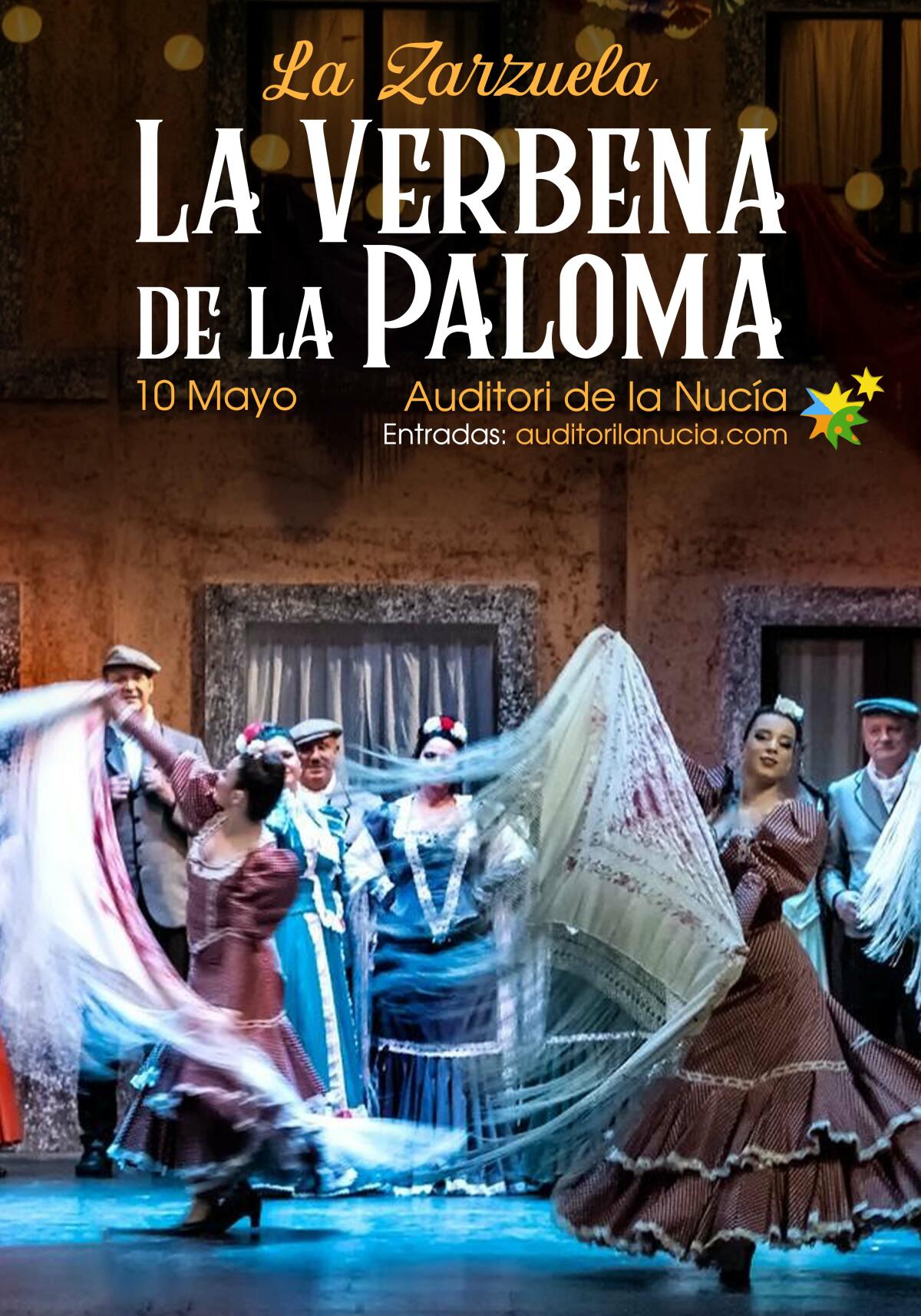 Últimas entradas para la zarzuela “La Verbena de la Paloma” en La Nucía