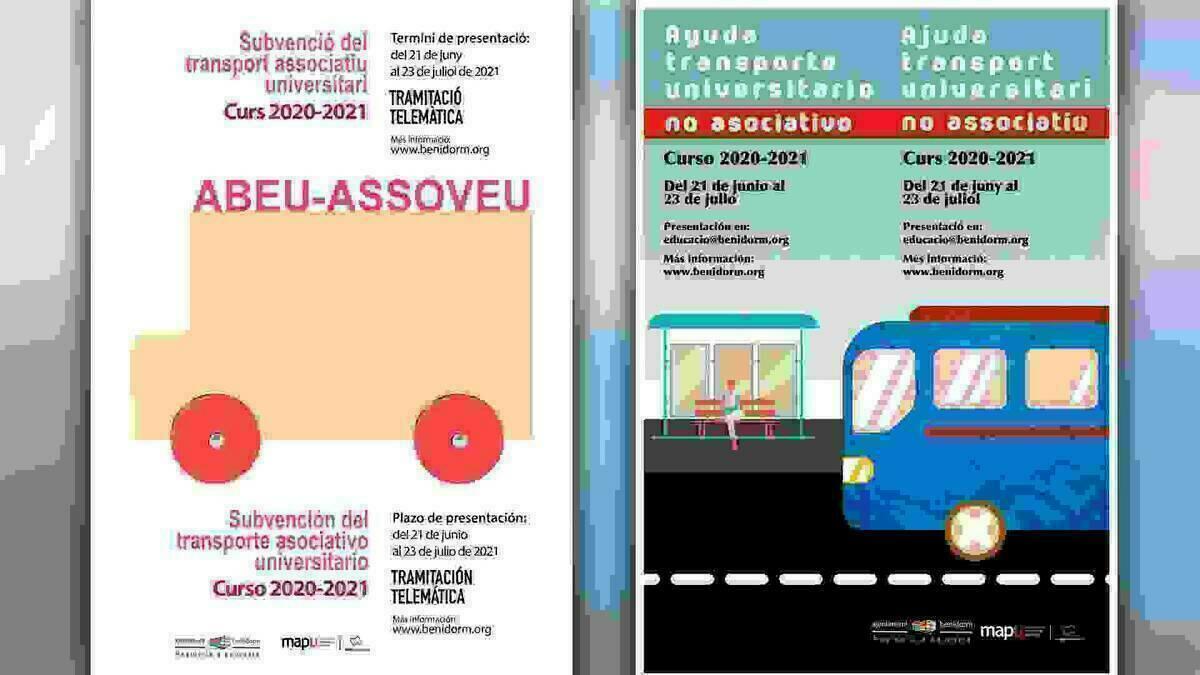 Educación abre el plazo para pedir las ayudas municipales al transporte universitario asociado y no asociado