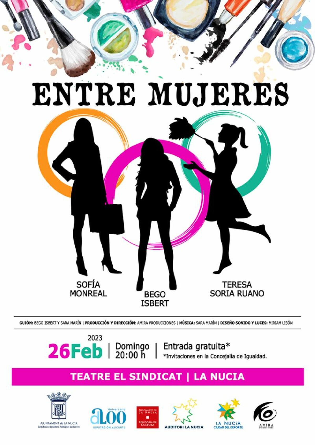 La “Semana de la Mujer” arranca con teatro y la comida l’Associació de Dones