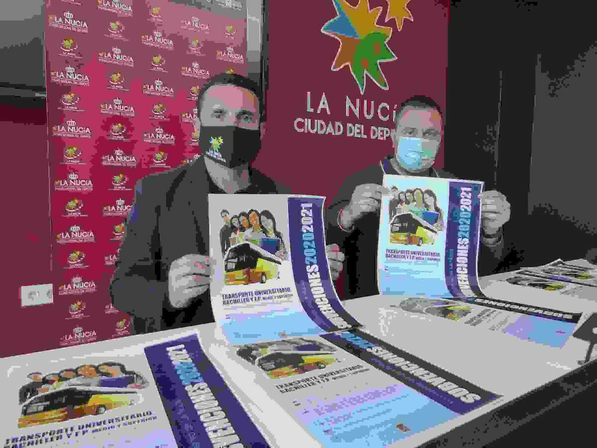 La Nuc&iacute;a destina 79.800 euros a la Subvenci&oacute;n del Transporte  que llegar&aacute; a 273 estudiantes