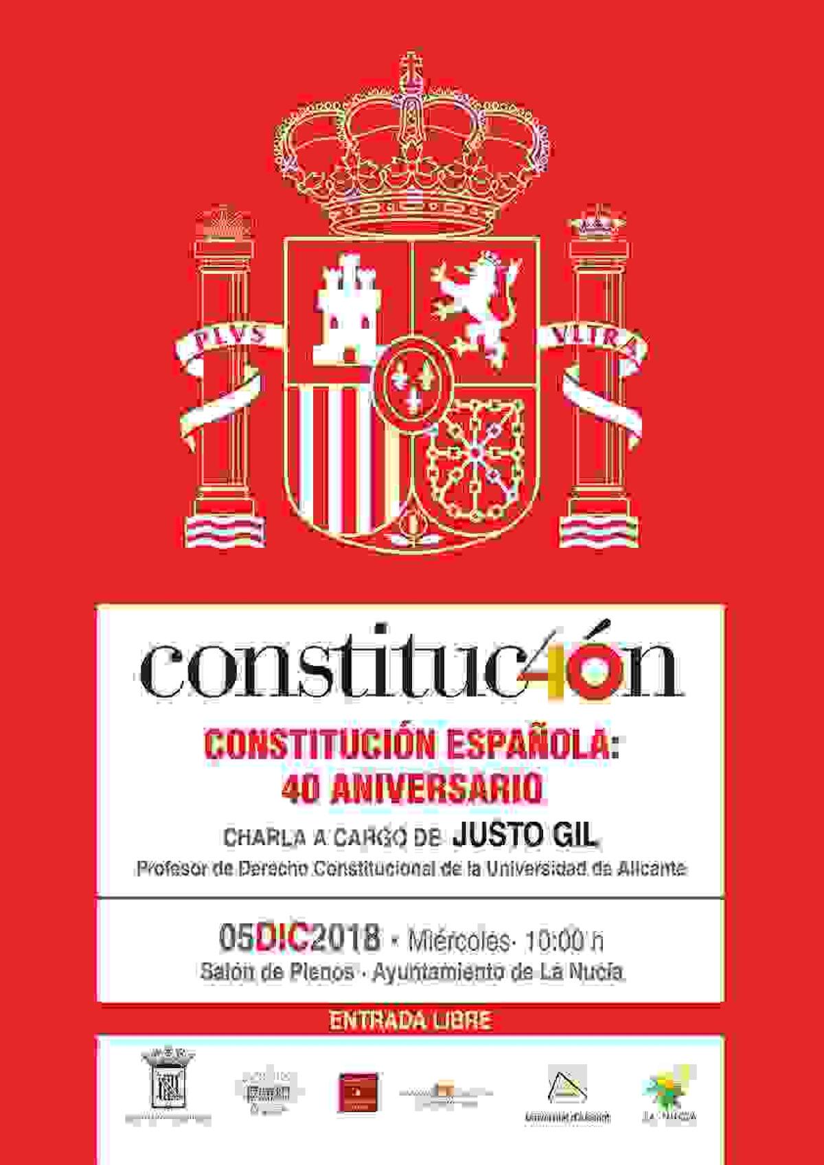 La Nuc&iacute;a conmemora ma&ntilde;ana el &ldquo;40 aniversario de la Constituci&oacute;n&rdquo; 