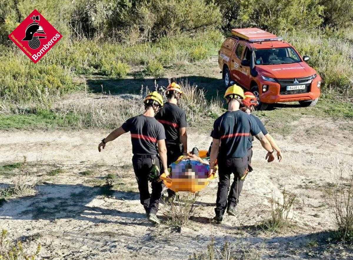 RESCATE SENDERISTA EN RELLEU