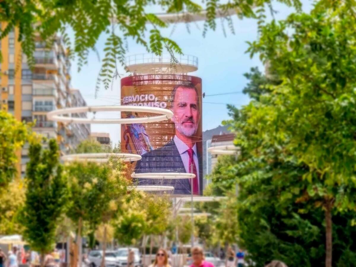 Benidorm felicita a Felipe VI por sus diez años de reinado