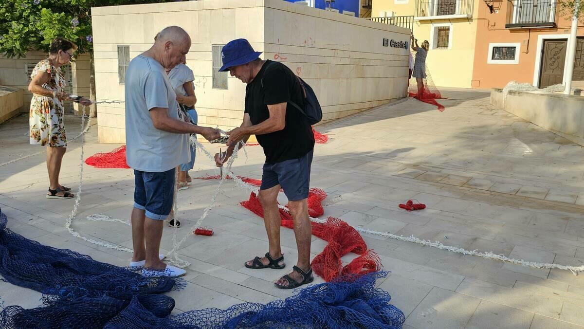 La Vila Vella regresa de la mano del Ayuntamiento de Villajoyosa para poner en valor el patrimonio etnográfico marítimo y el oficio de la confección de redes