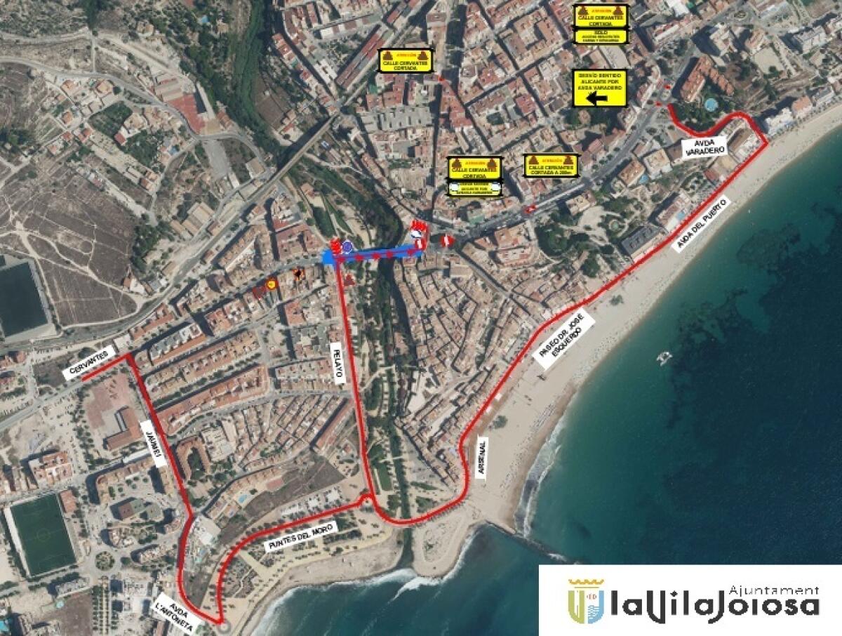 Las obras de rehabilitaci&oacute;n del puente sobre el r&iacute;o Amadorio conllevar&aacute;n desv&iacute;os de tr&aacute;fico a partir del martes, 3 de febrero