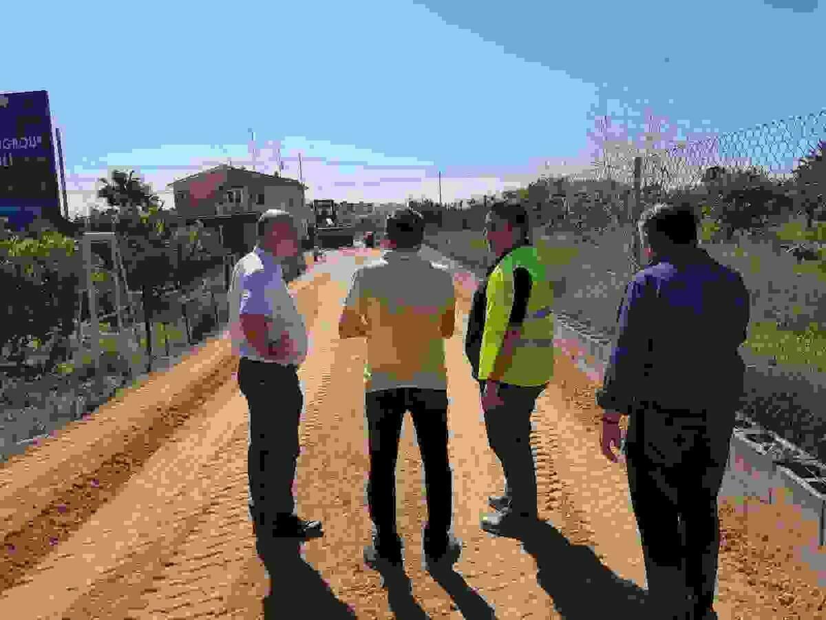 La Vila · Urbanismo pavimenta más de 4.500 metros de caminos rurales