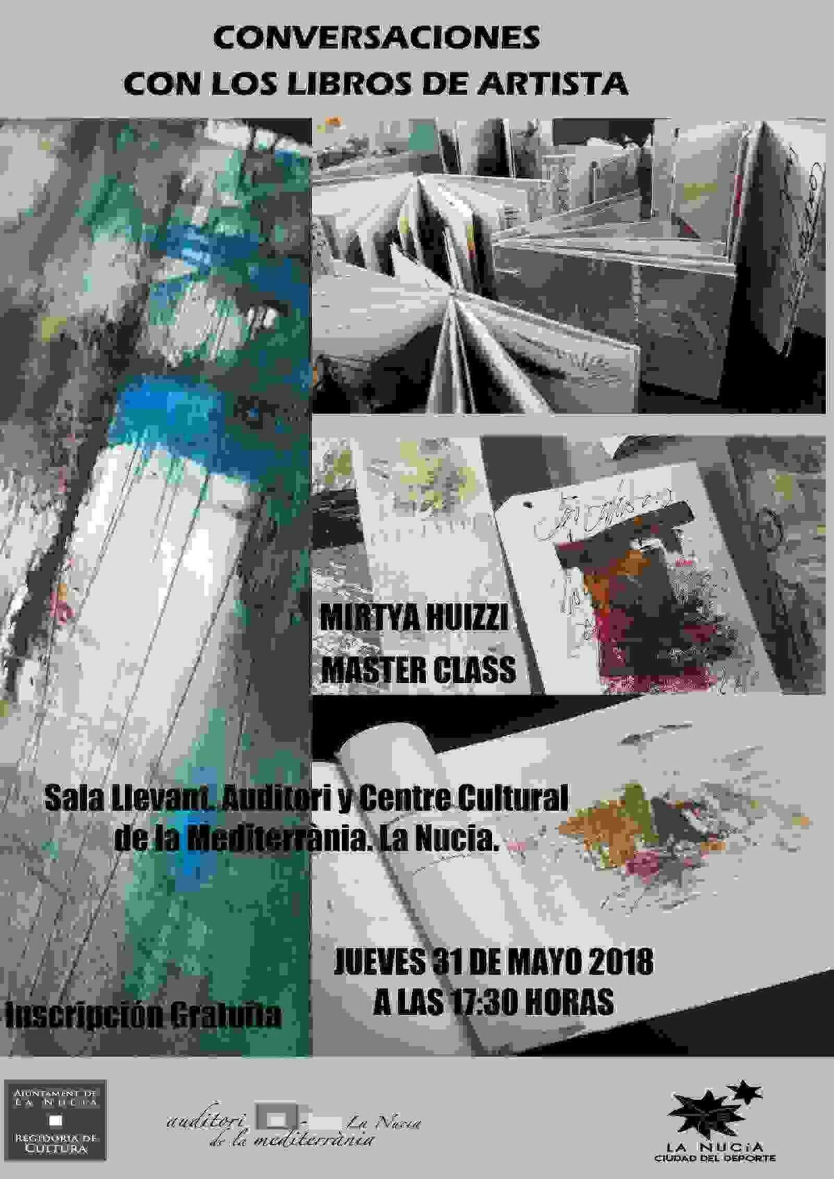 Clase gratuita de la artista Mirtya Huizzi sobre &ldquo;Libros de Artista&rdquo;