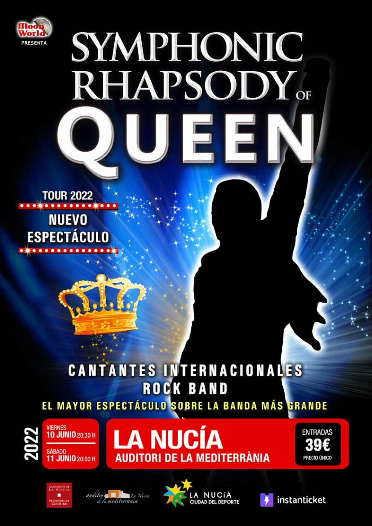  “Symphonic Rhapsody of Queen” en l’Auditori de La Nucía