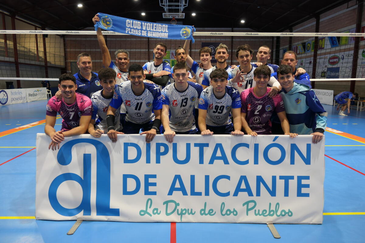 El Servigroup Playas de Benidorm se mantiene invicto tras superar al Michelín Mintonette Almería (3-0)