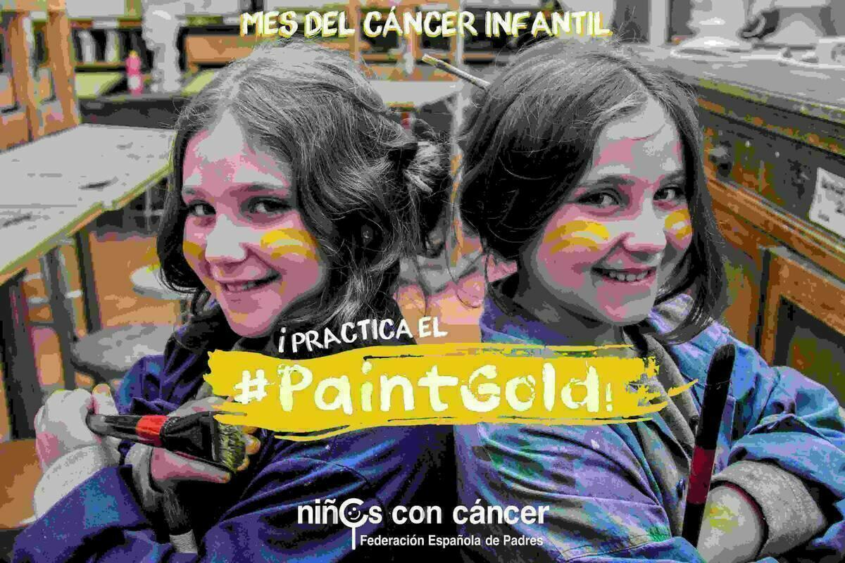 El Ayuntamiento de Benidorm apoya #PaintGold, iniciativa de Aspanion en apoyo a los ni&ntilde;os con c&aacute;ncer