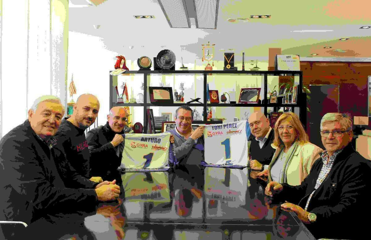 Ayuntamiento y CV Playas de Benidorm abordan las obras de mejora en el Ra&uacute;l Mesa