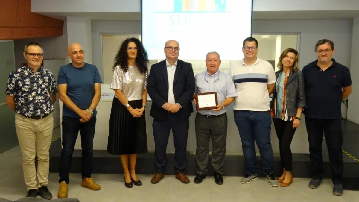 Jose Antonio Moya es presentado como nuevo director de la Seu Universitaria de la Universidad de Alicante en la Vila Joiosa