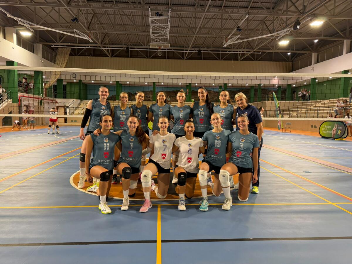 El Servigroup Playas de Benidorm estrena la Superliga 2 Oro sumando un valioso punto en Canarias (3-2)   