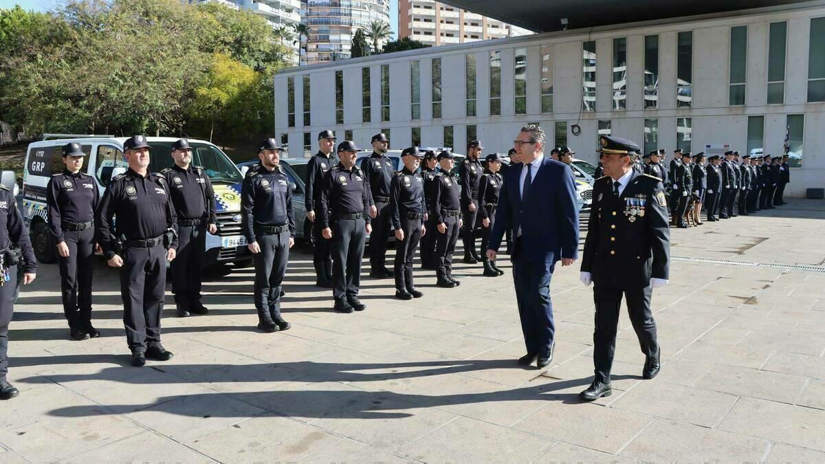 La Policía Local de Benidorm conmemora su 180º aniversario