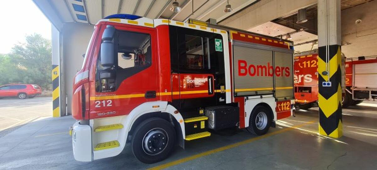 El Consorcio de Bomberos refuerza su dotación de vehículos con dos nuevas Autobombas Urbanas Ligeras