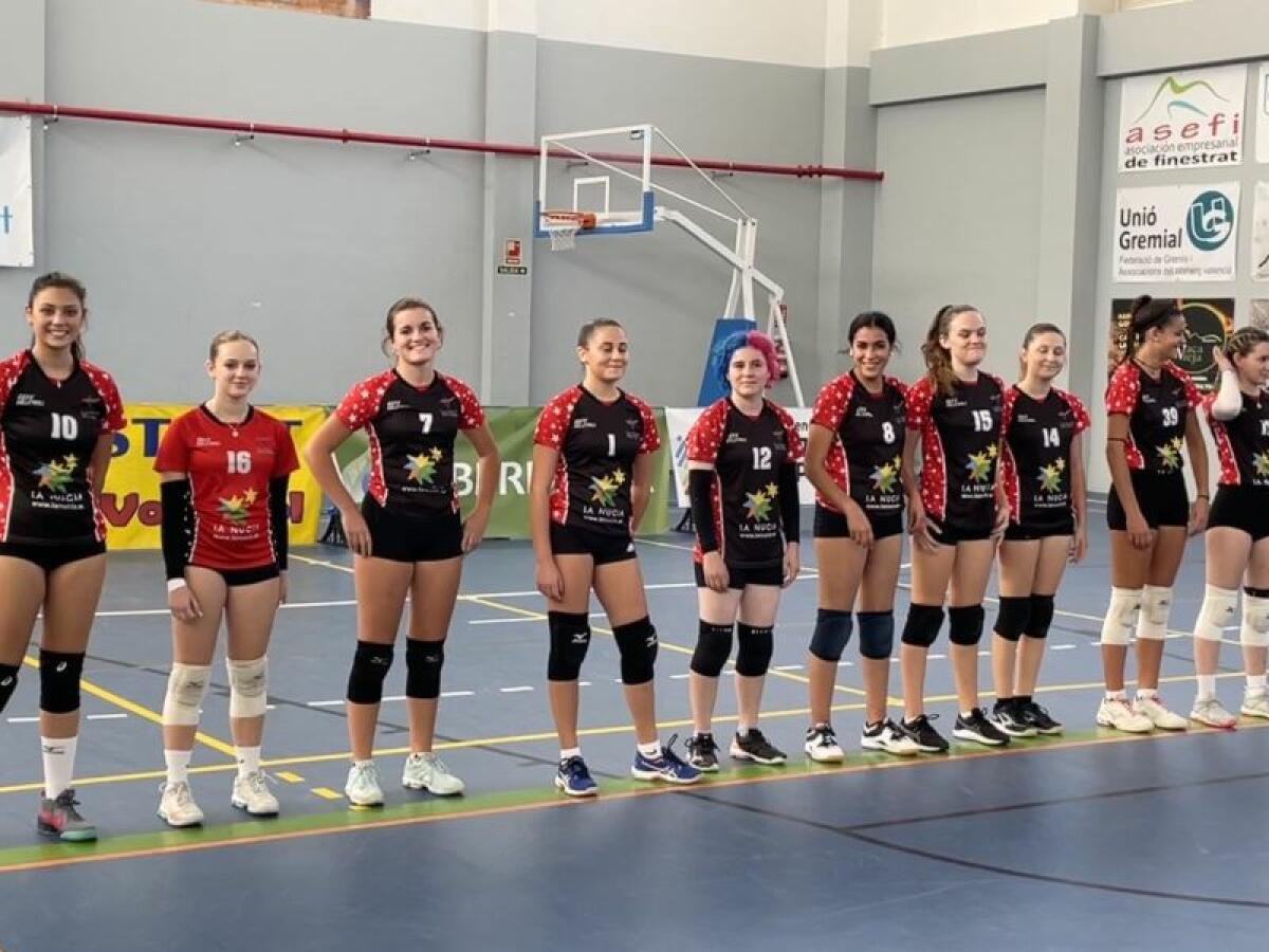 Las juveniles de Voley La Nucía ganan al Edescar Elche