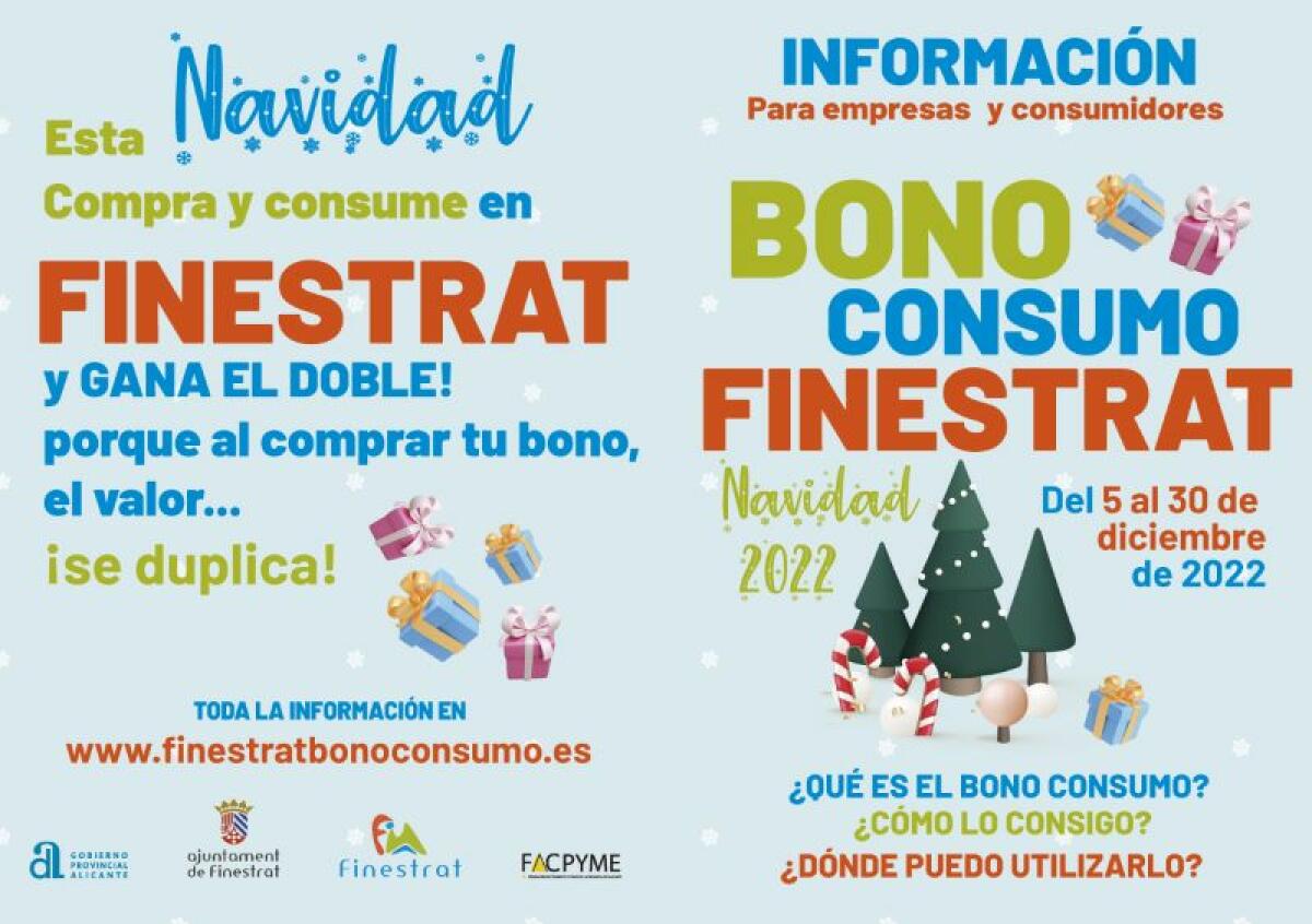 BONO CONSUMO FINESTRAT NAVIDAD