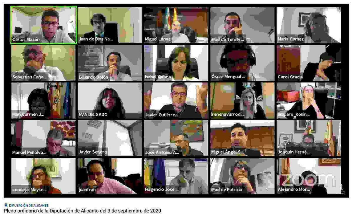 La Diputaci&oacute;n crear&aacute; un espacio de trabajo con todos los grupos pol&iacute;ticos para elaborar los presupuestos de 2021 con el fin de hacer frente al Covid19