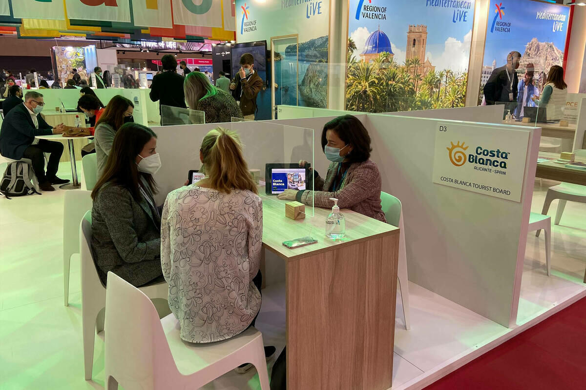 Costa Blanca restablece contactos en la IBTM de Barcelona con empresas de turismo de negocios e incentivos 