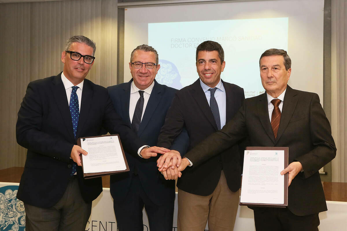 La Diputación y la Generalitat firman el convenio que convertirá el Centro Doctor Esquerdo en la “primera gran ciudad socio-sanitaria” de la Comunitat Valenciana