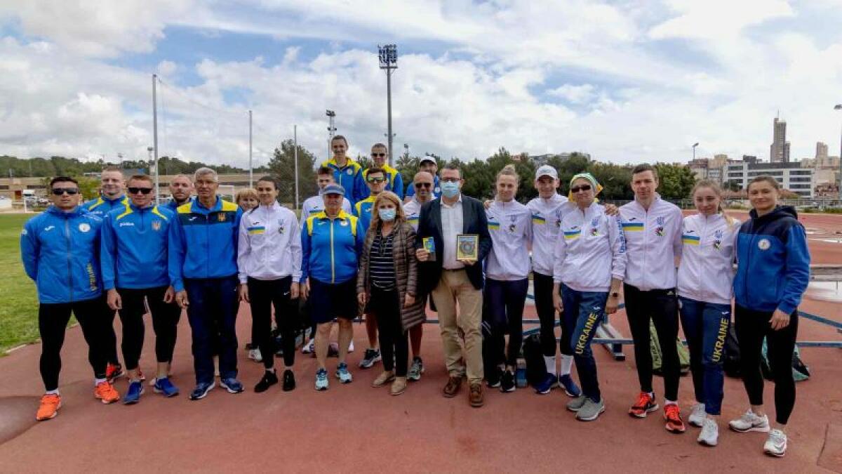 El equipo ucranio sordolímpico se entrena en Benidorm