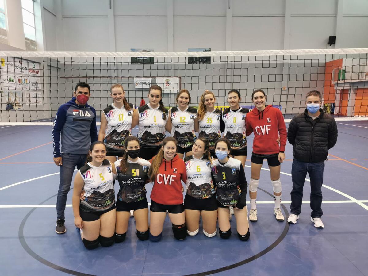 LAS JUNIOR DEL CLUB VOLEIBOL FINESTRAT SE COLOCAN EN LA 3ª POSICIÓN DE LA LIGA AUTONÓMICA