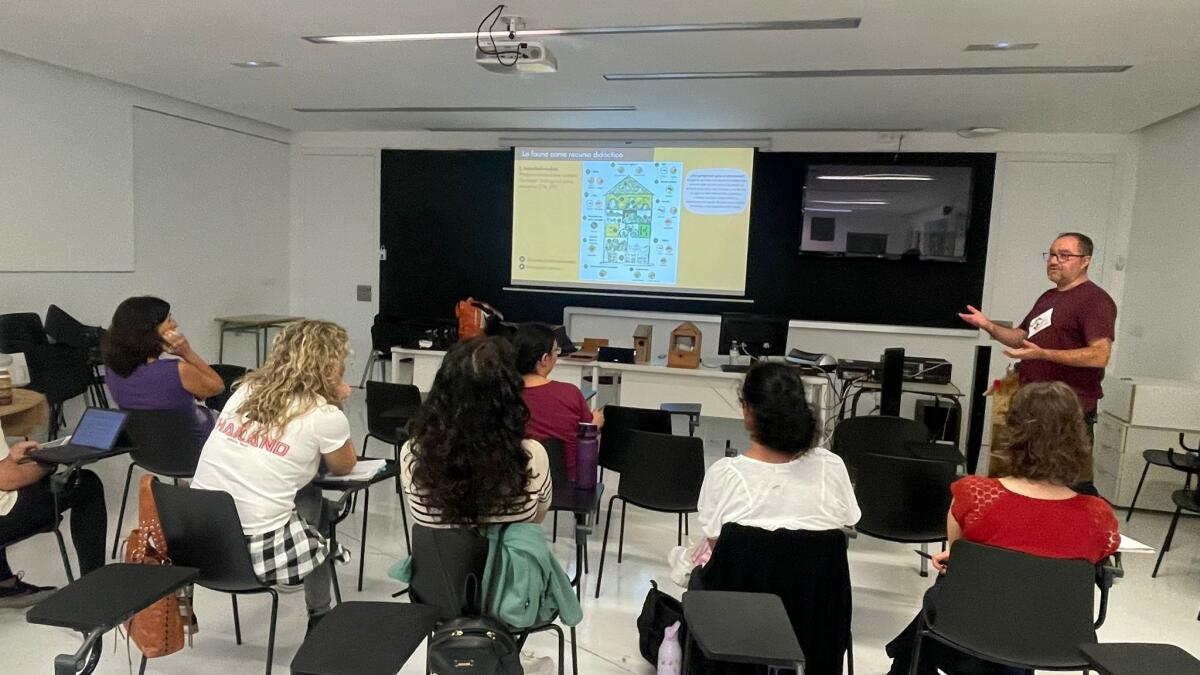 CEM Captivador acoge el curso “La Naturaleza como Aula” del CEFIRE