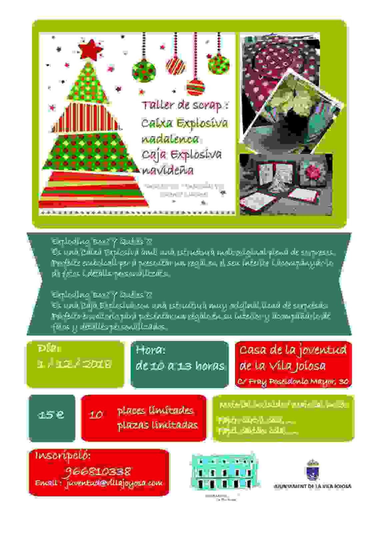 La Vila prepara un taller de decoraci&oacute;n de envoltorios navide&ntilde;os