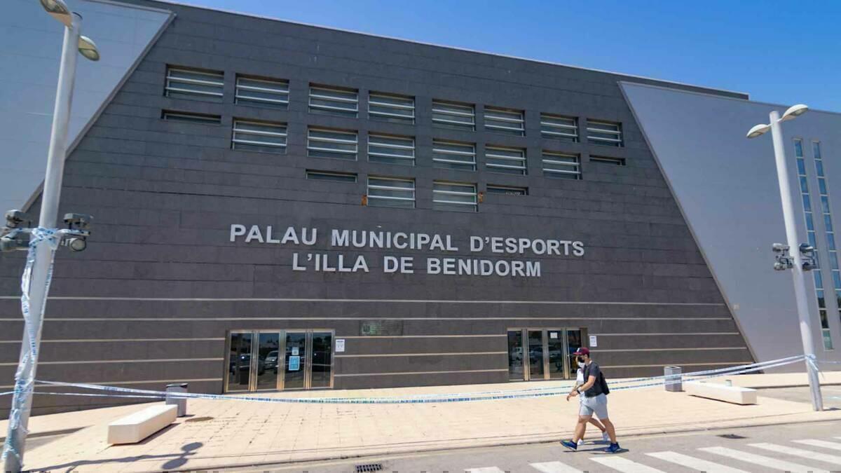 La actividades deportivas del Palau se reducirán con la celebración del Benidorm Fest