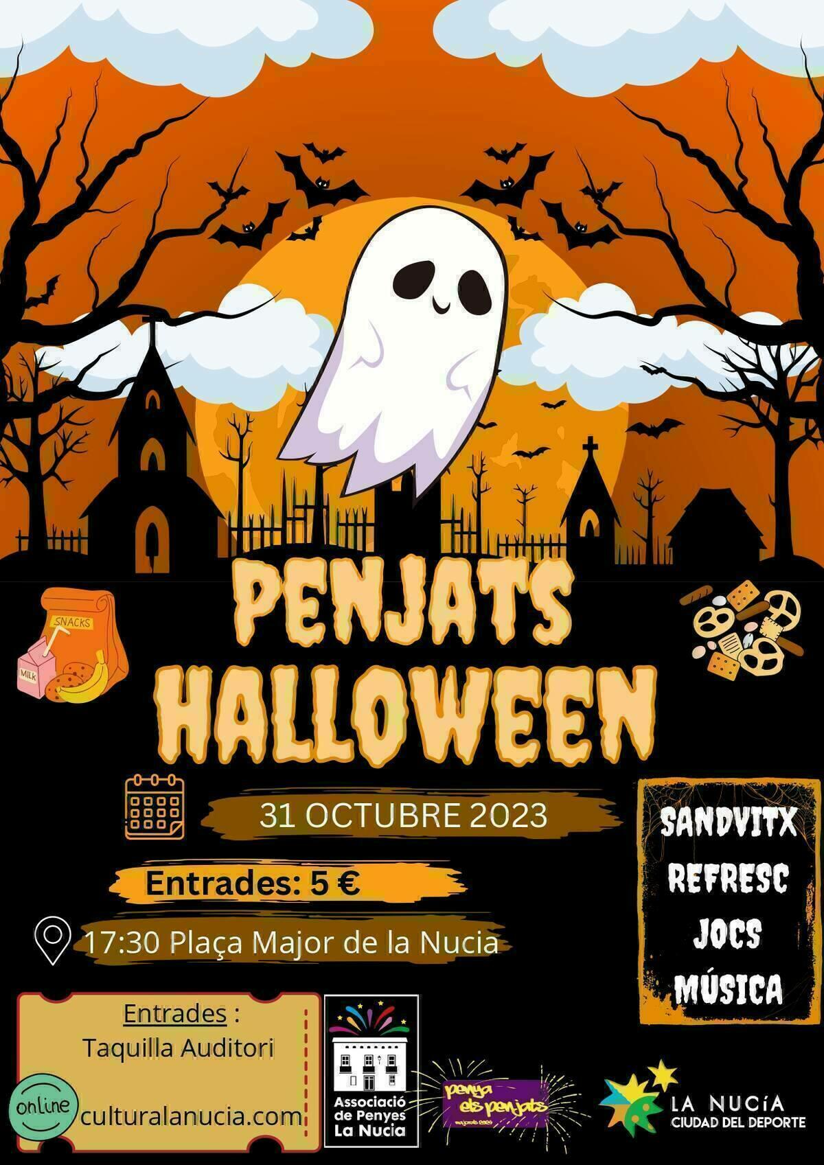 Esta tarde Fiesta Infantil de Halloween dels Majorals 2024