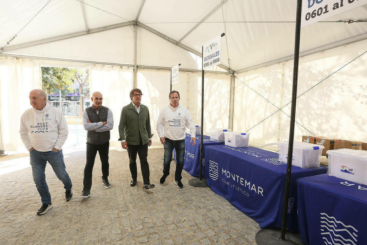 El Palacio de la Diputación acoge este domingo la salida de la ‘V Gran Carrera del Mediterráneo’ 