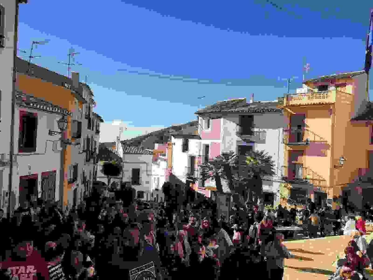 Multitudinaria fiesta de “Sant Antoni del Porquet” en Finestrat 