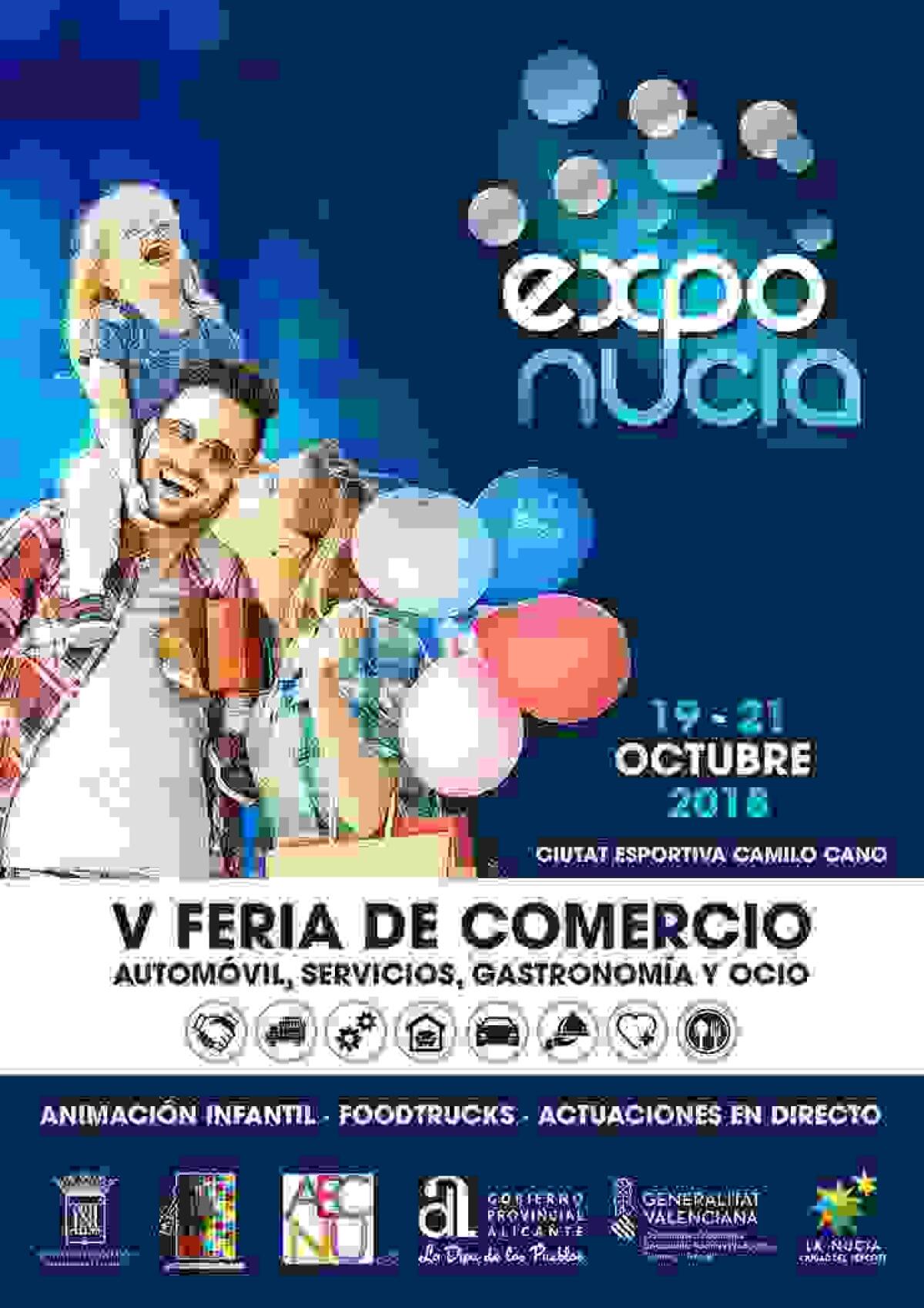 Este viernes arrana la V &ldquo;Exponuc&iacute;a&rdquo;  con  feria autom&oacute;vil, food trucks y actuaciones